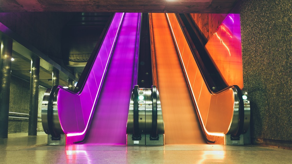 Oslo Subway Escalator